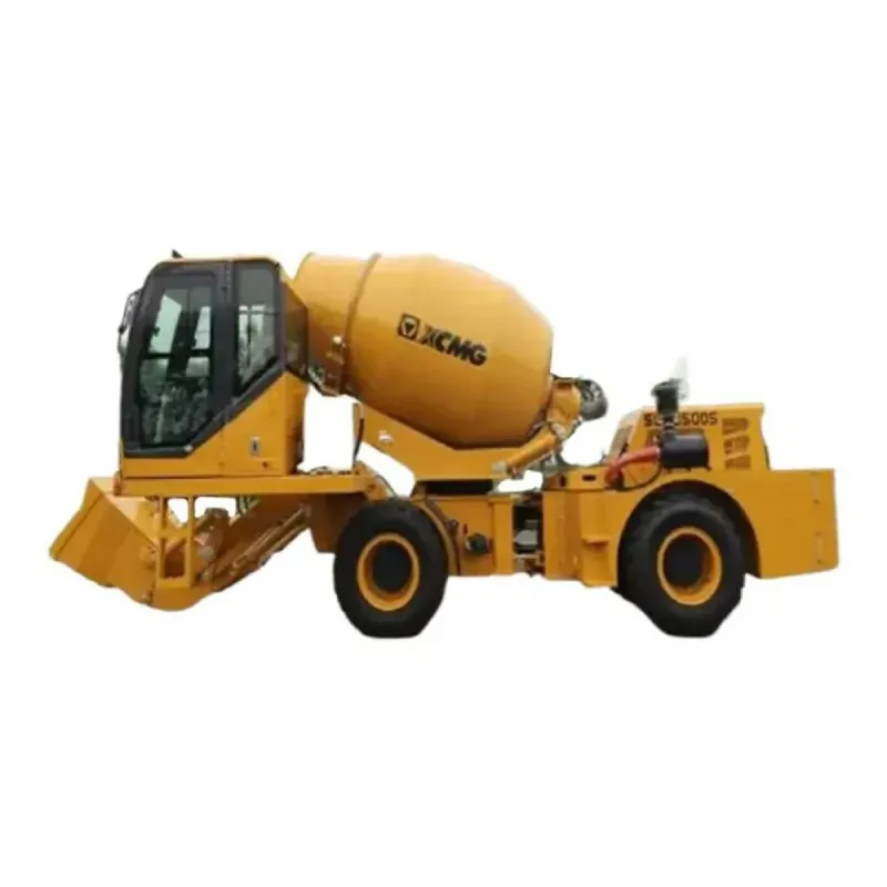 XCMG HT3.5 Cubic Left Front Drive Two-way Self-loading Mixer SLM3500S