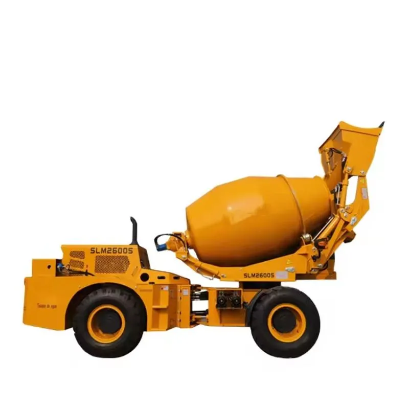 XCMG SLM2600S 2.6m³ Construction Concrete Mixer Truck