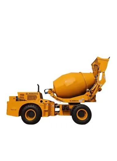 XCMG SLM2600S 2.6m³ Construction Concrete Mixer Truck