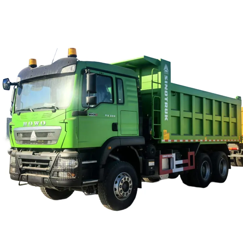 Sinotruk howo TX 6x4 Euro 2 Left Hand Drive Heavy Dump Truck 371 HP