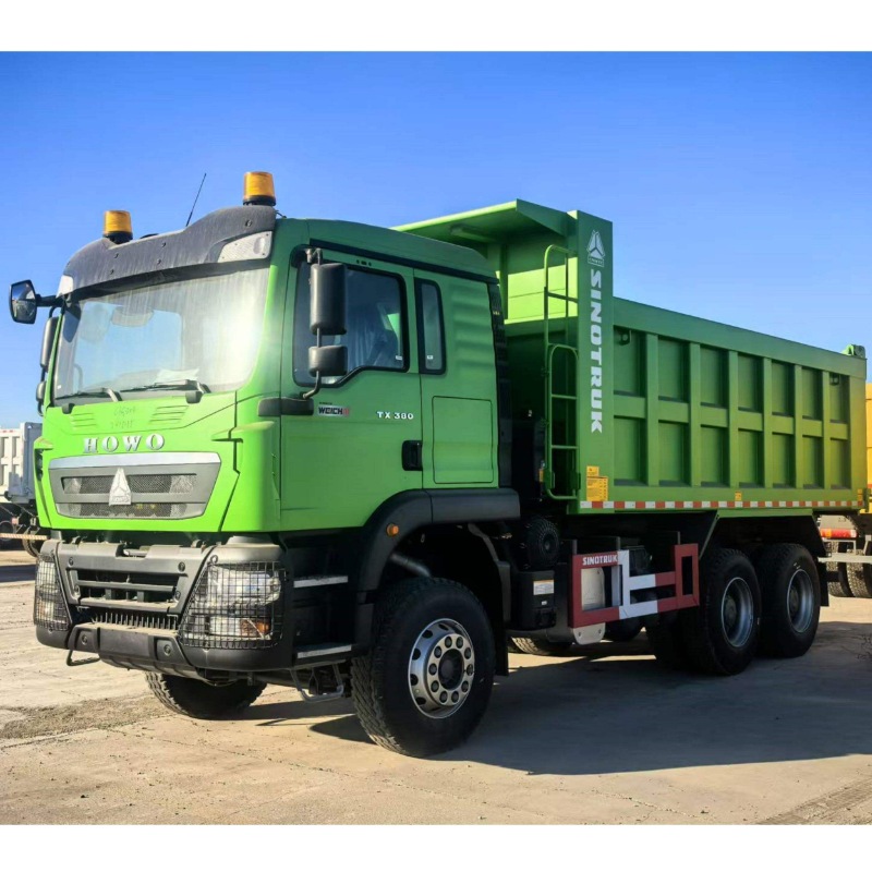 Sinotruk howo TX 6x4 Euro 2 Left Hand Drive Heavy Dump Truck 371 HP