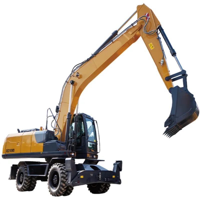 XCMG 20ton XE210WD Wheel Excavator for Sale