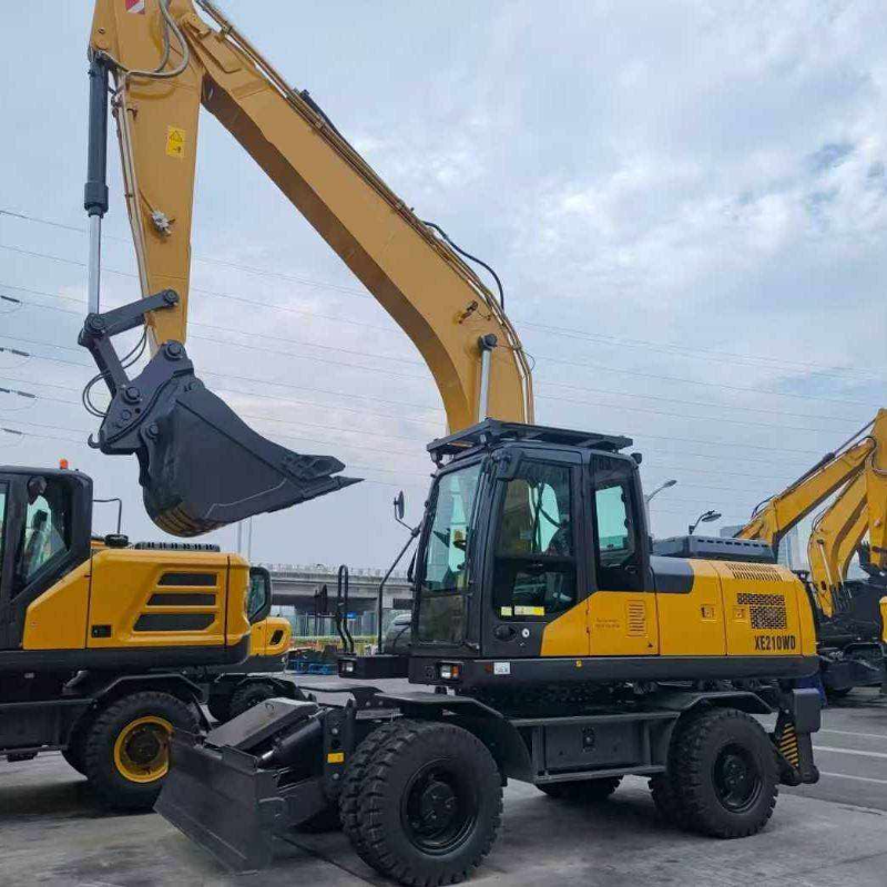 XCMG 20ton XE210WD Wheel Excavator for Sale