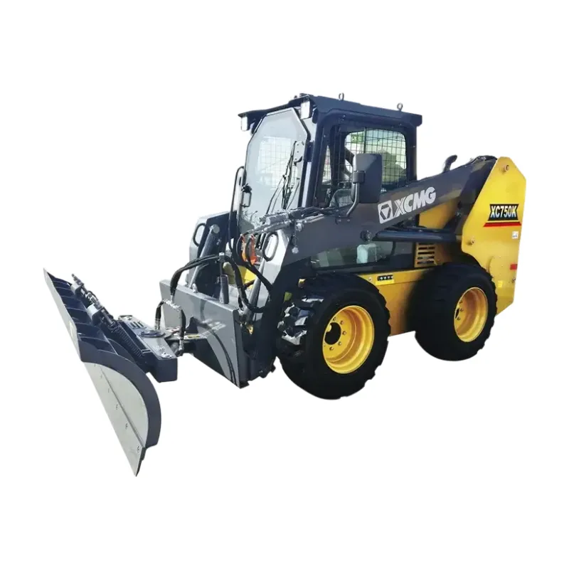 Chinese Wheel Loader 0.9 Ton Mini Skid Steer Loader XC750K