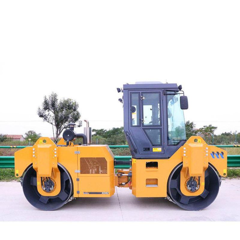 China XD83 8.5Ton Manual Vibratory Hydraulic Tandem Double Drum Road Roller