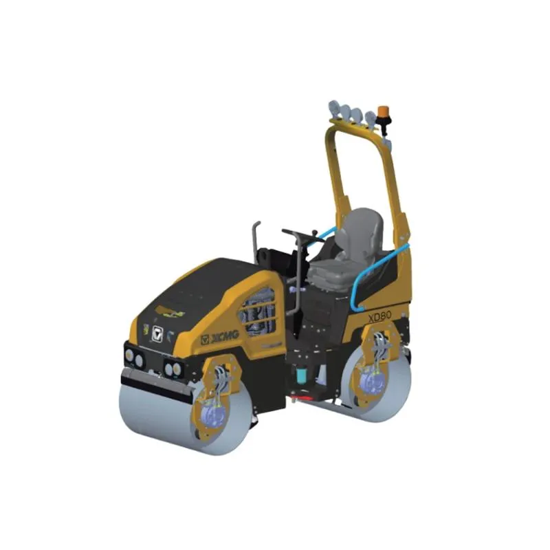 Xd80 1.6ton Light Compaction Vibratory Double Drum Road Roller