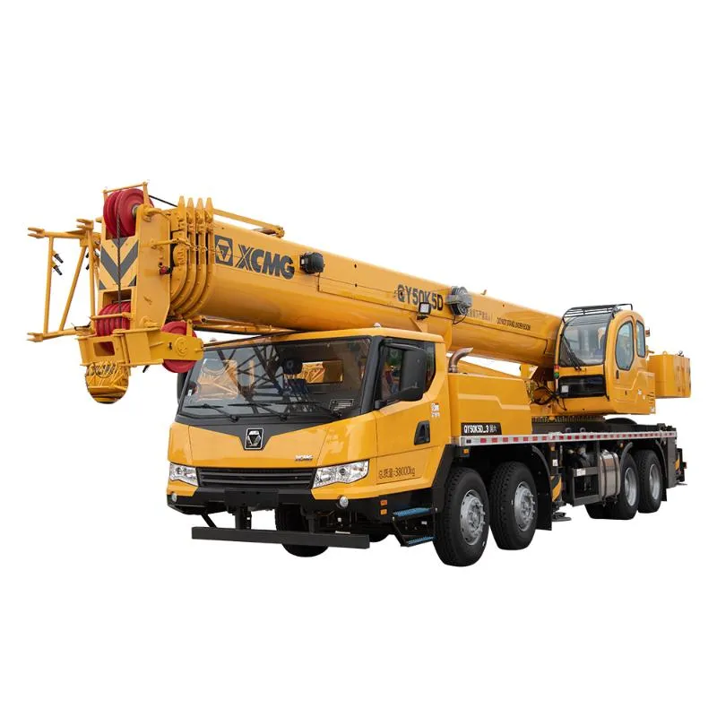 China Brand Crane Truck QY50K5D 50Ton Truck Crane
