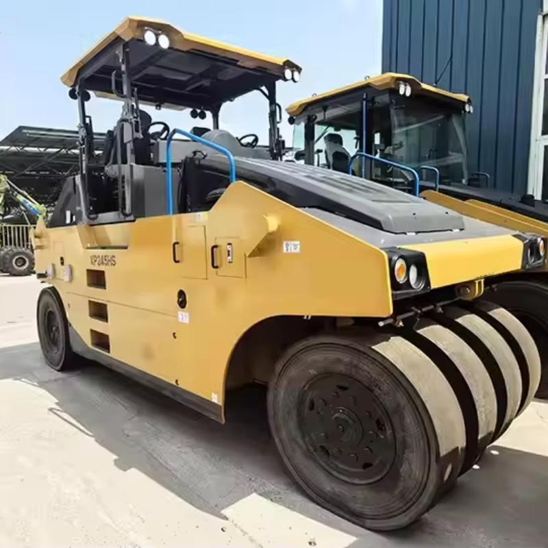 XP245HS Rubber Road Roller 