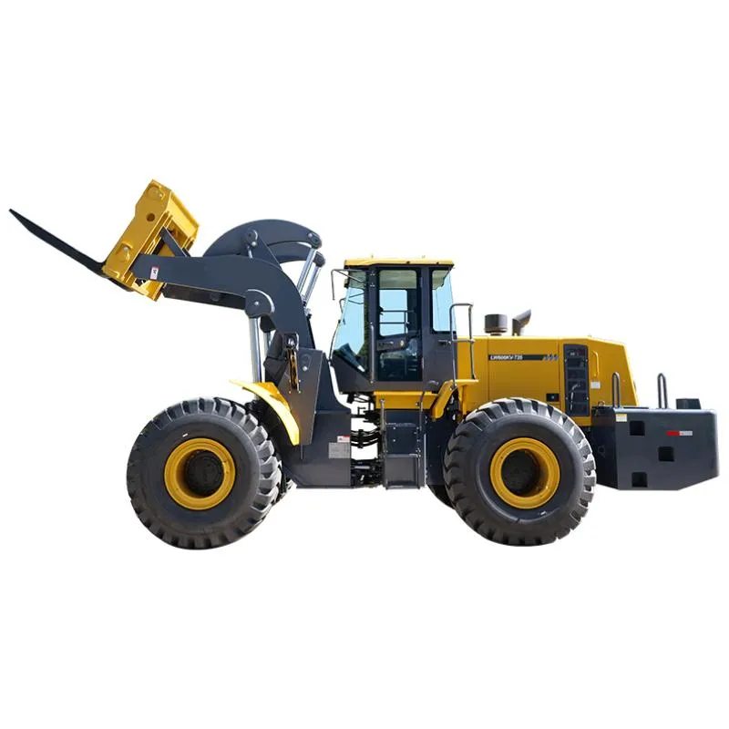 China Brand LW600KN-T25 Wheel Loader 25 T Stone Fork Loader for Sale