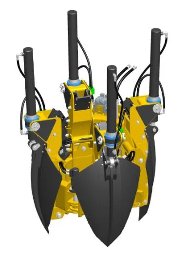 XCMG Skid steer loader attachment Apple ball tree movers for sale