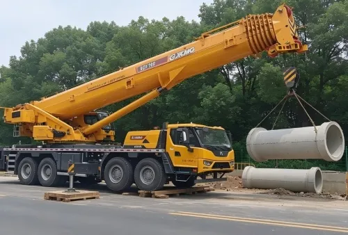 XCMG XCT130G8-1 – World's First Four-Axle 130-Ton Truck Crane