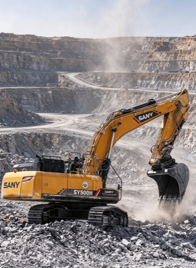 SANY SY500H 50 Ton Excavator - Specifications, Price and Applications