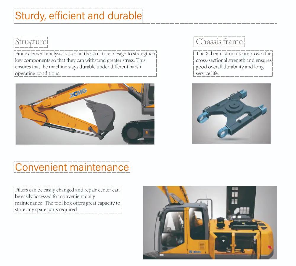 XE215C 21Ton Crawler Excavator for Sale