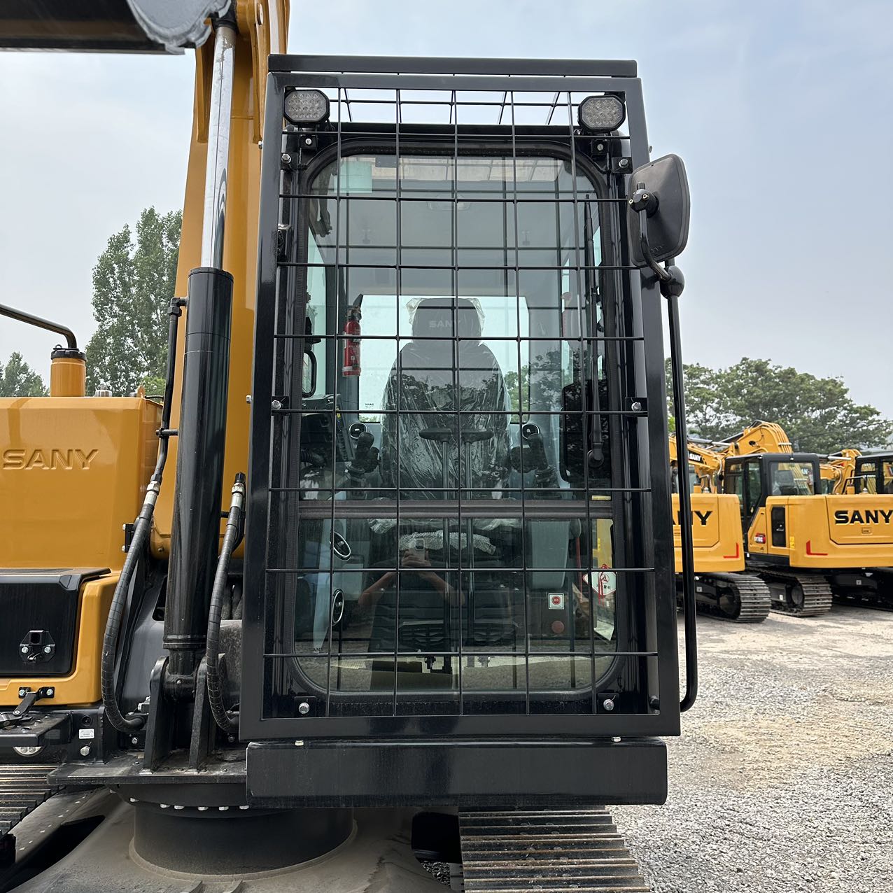 Earthmoving Machinery SY85C Mini Crawler Excavator for Hot Sale